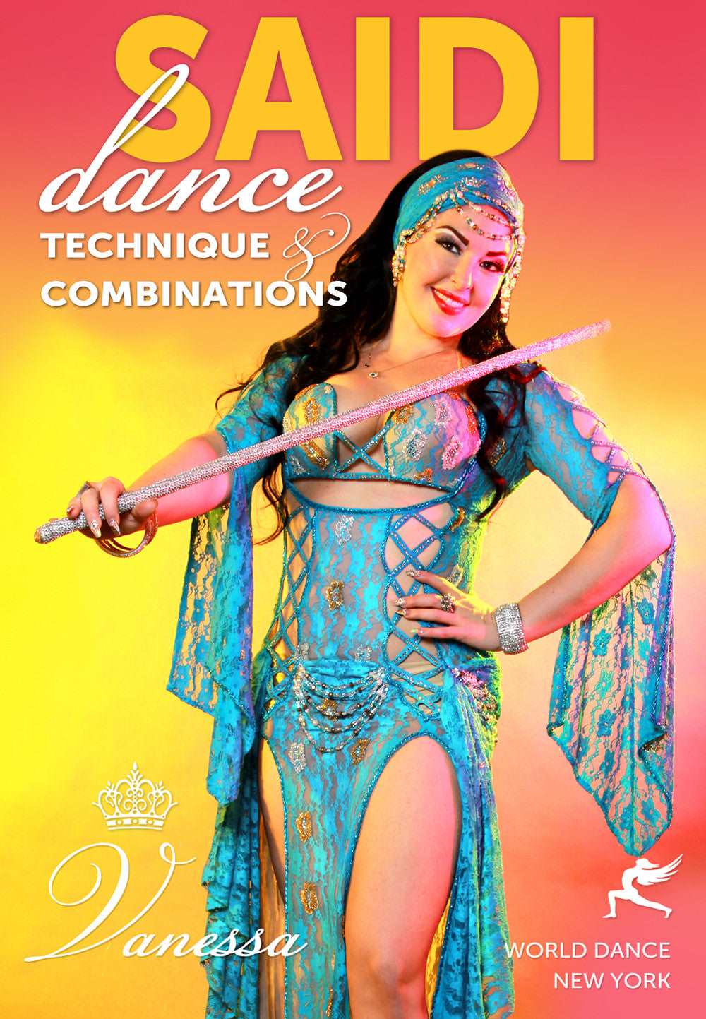 "Saidi Dance - Technique and Combinations" DVD with Vanessa of Cairo - World Dance New York