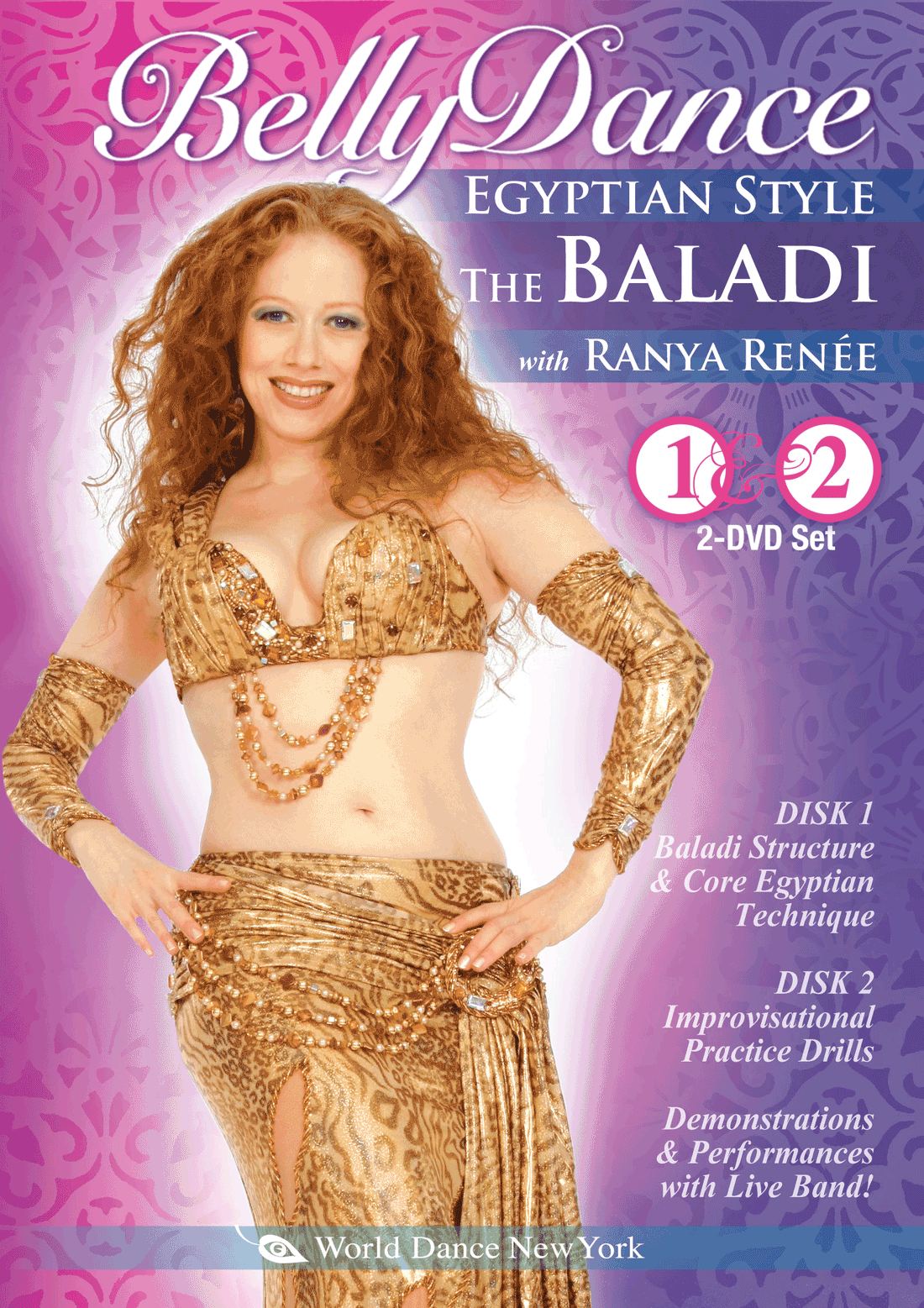 The Baladi: Belly Dance Egyptian Style with Ranya Renée - INSTANT VIDEO / DVD - World Dance New York