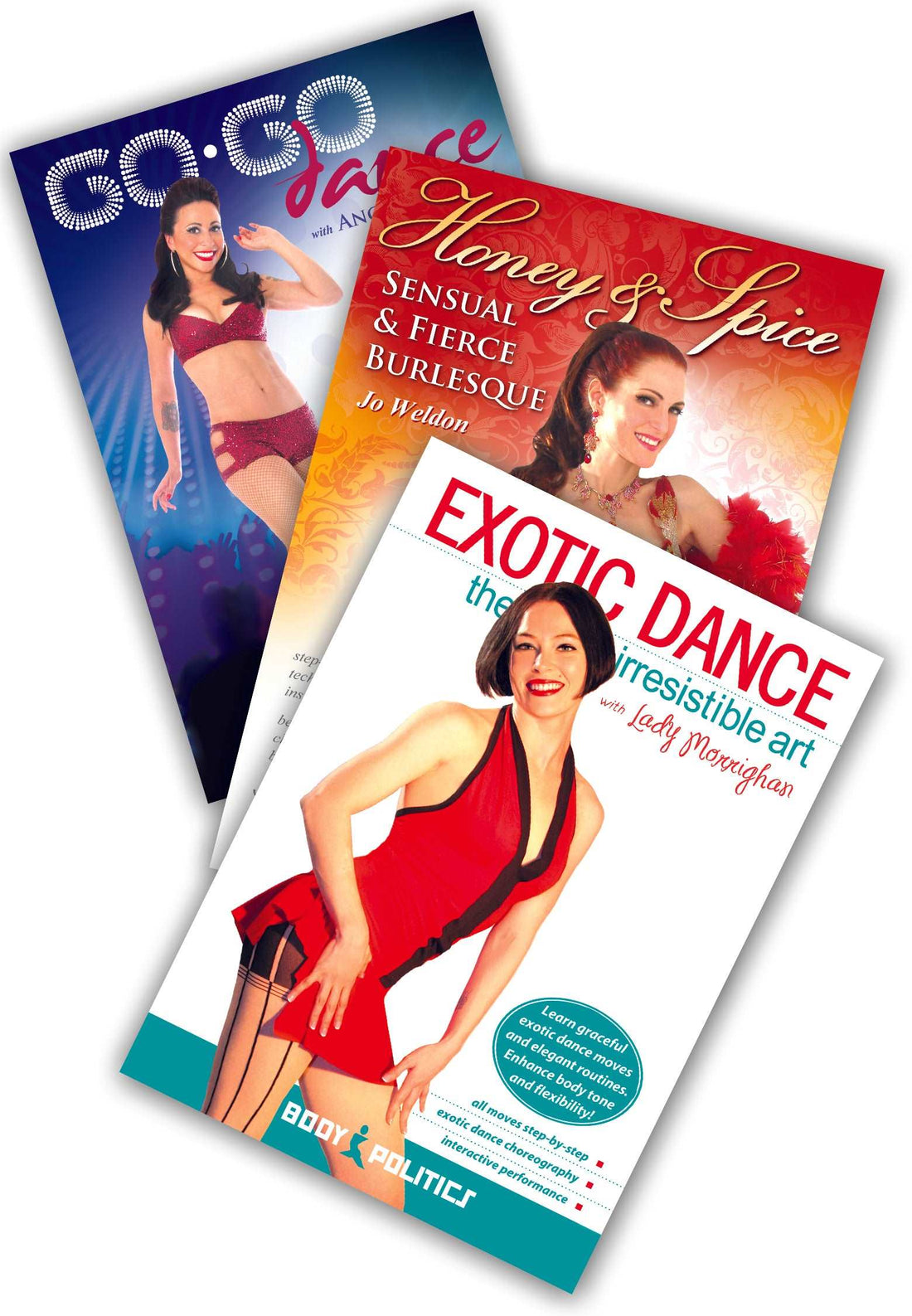 Sexy Dance Sampler - Burlesque, Exotic & Go-Go Dance 3-DVD Set - World Dance New York
