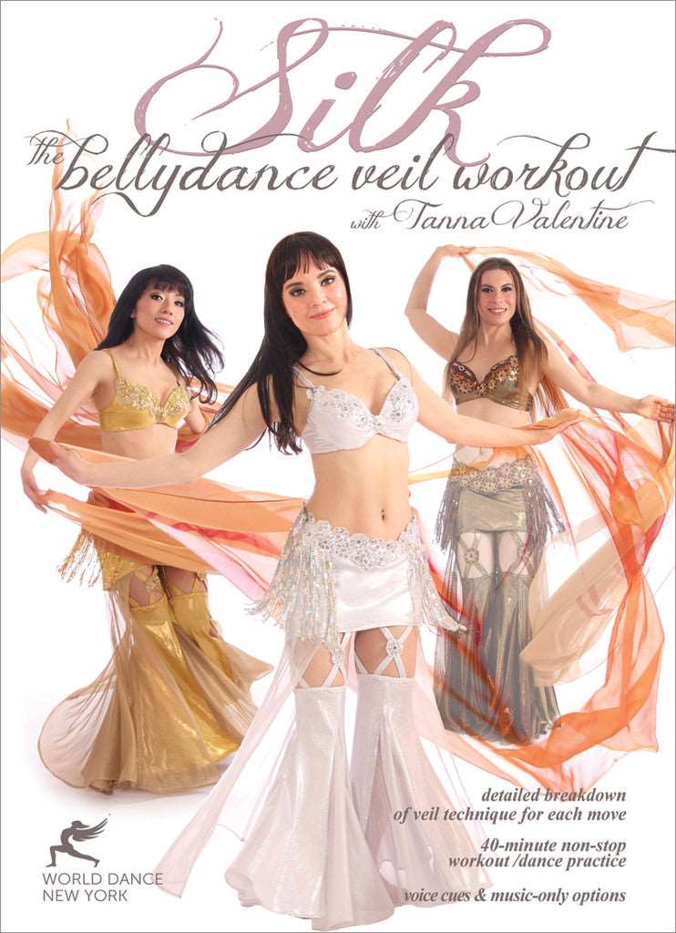 "Silk - The Belly Dance Veil Workout" DVD with Tanna Valentine - World Dance New York
