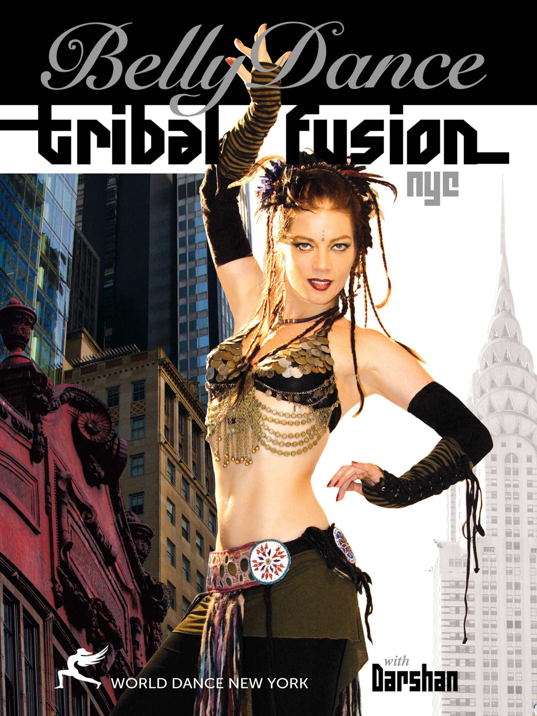 Tribal Fusion NYC: Belly Dance with Darshan - Intermediate Level  - INSTANT VIDEO / DVD - World Dance New York
