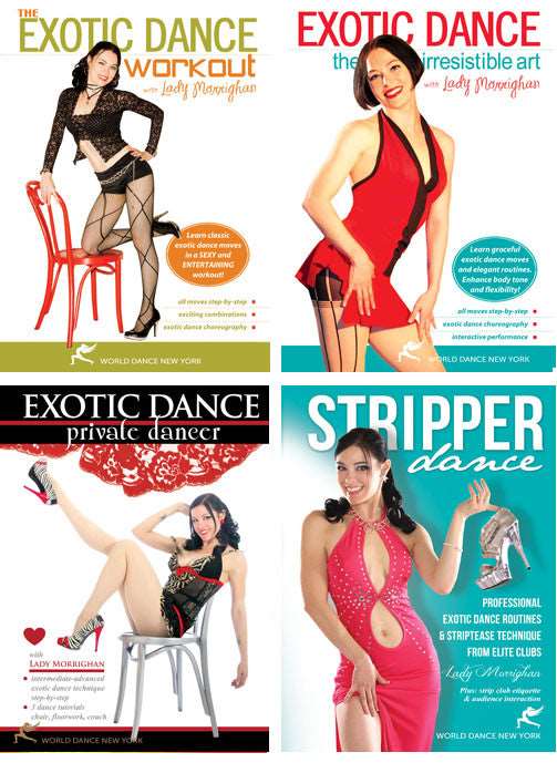 Exotic Dance from Beginner to Pro in 4 videos Streaming Video Bunch - World Dance New York