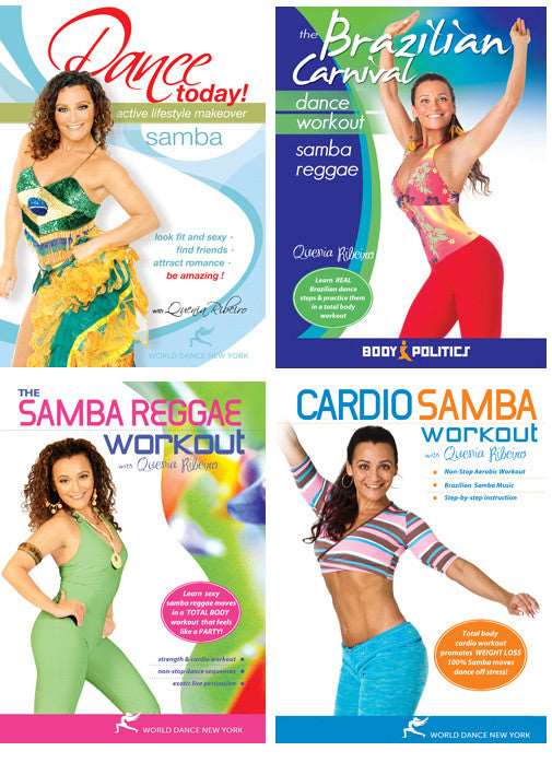 Brazilian Samba Instruction and Fitness Streaming Video Bunch - World Dance New York