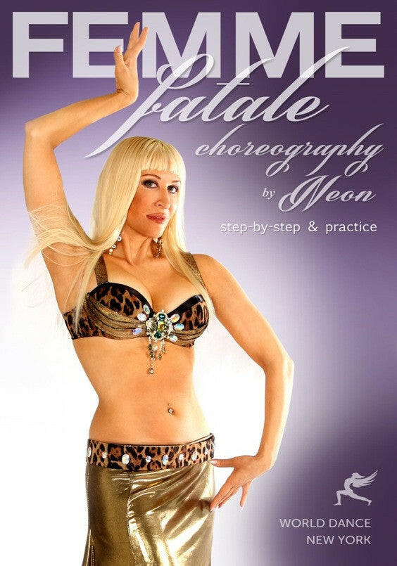 Femme Fatale Belly Dance Choreography, by Neon - advanced instruction - World Dance New York