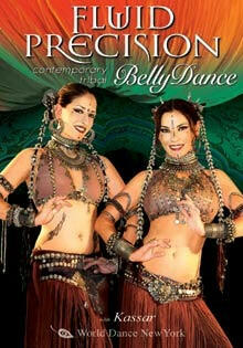 "Fluid Precision: Tribal Fusion Belly Dance" DVD beginner belly dance - World Dance New York