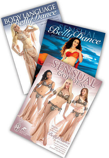 Sensual Belly Dance for Beginners 3-DVD Set - World Dance New York
