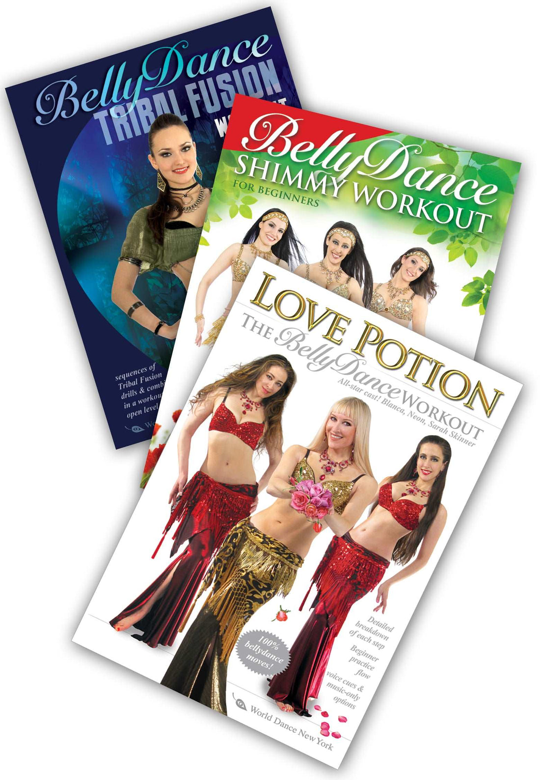 Belly Dance Workout Style Sampler 3-DVD Set - World Dance New York