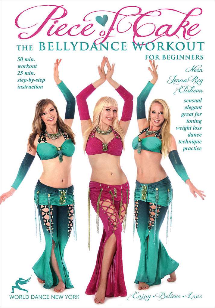 "Piece of Cake: The Belly Dance Workout" DVD with Neon for beginners - World Dance New York