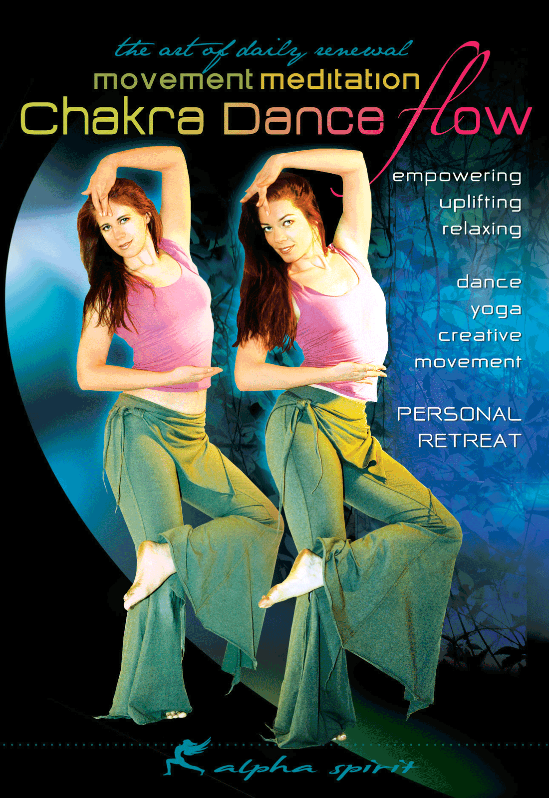 Chakra Dance Flow: Movement Meditation with Darshan and Mariyah - INSTANT VIDEO / DVD - World Dance New York