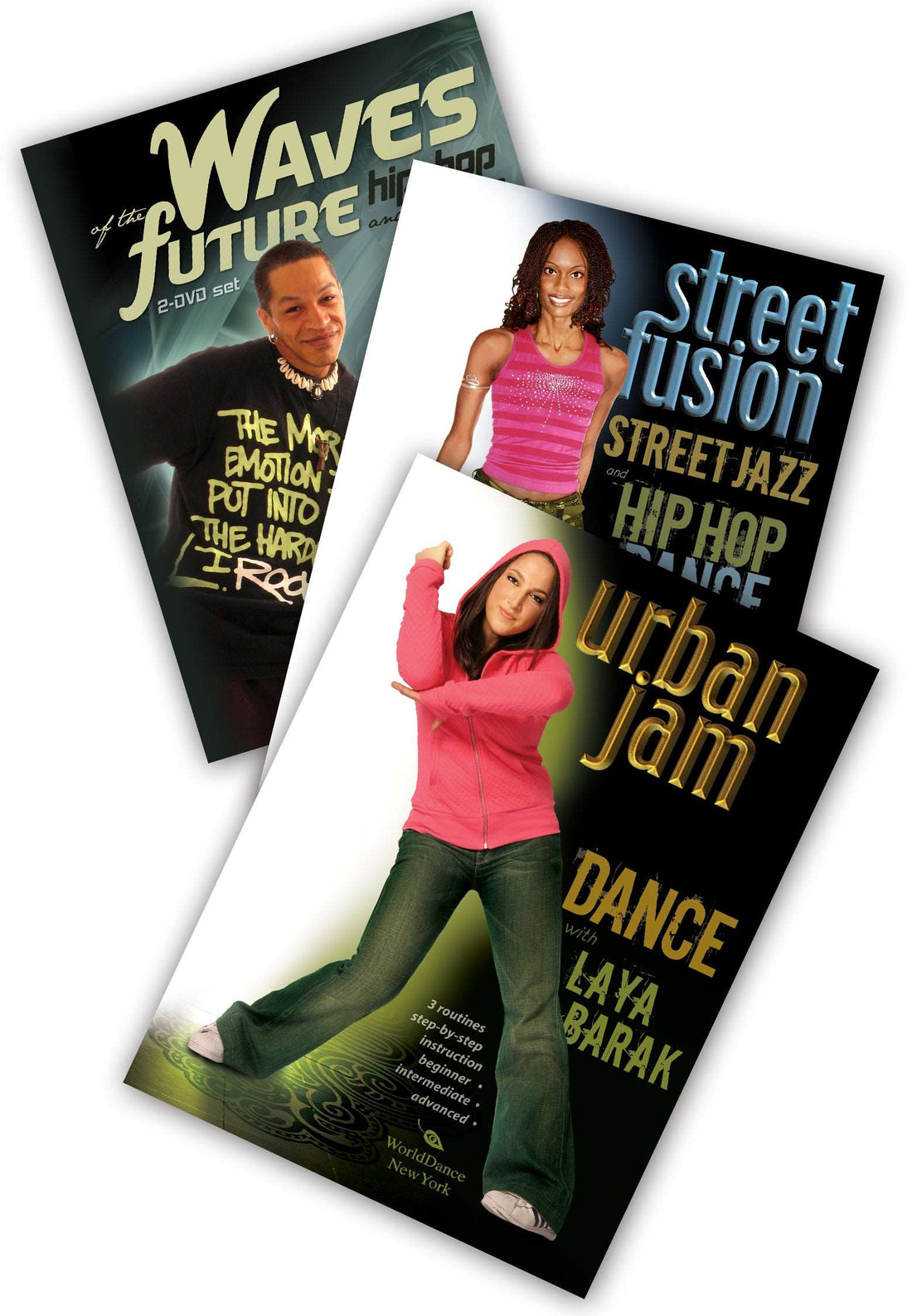 Hip-Hop Dance - Street & Music-Video Styles - 3-DVD Set - World Dance New York