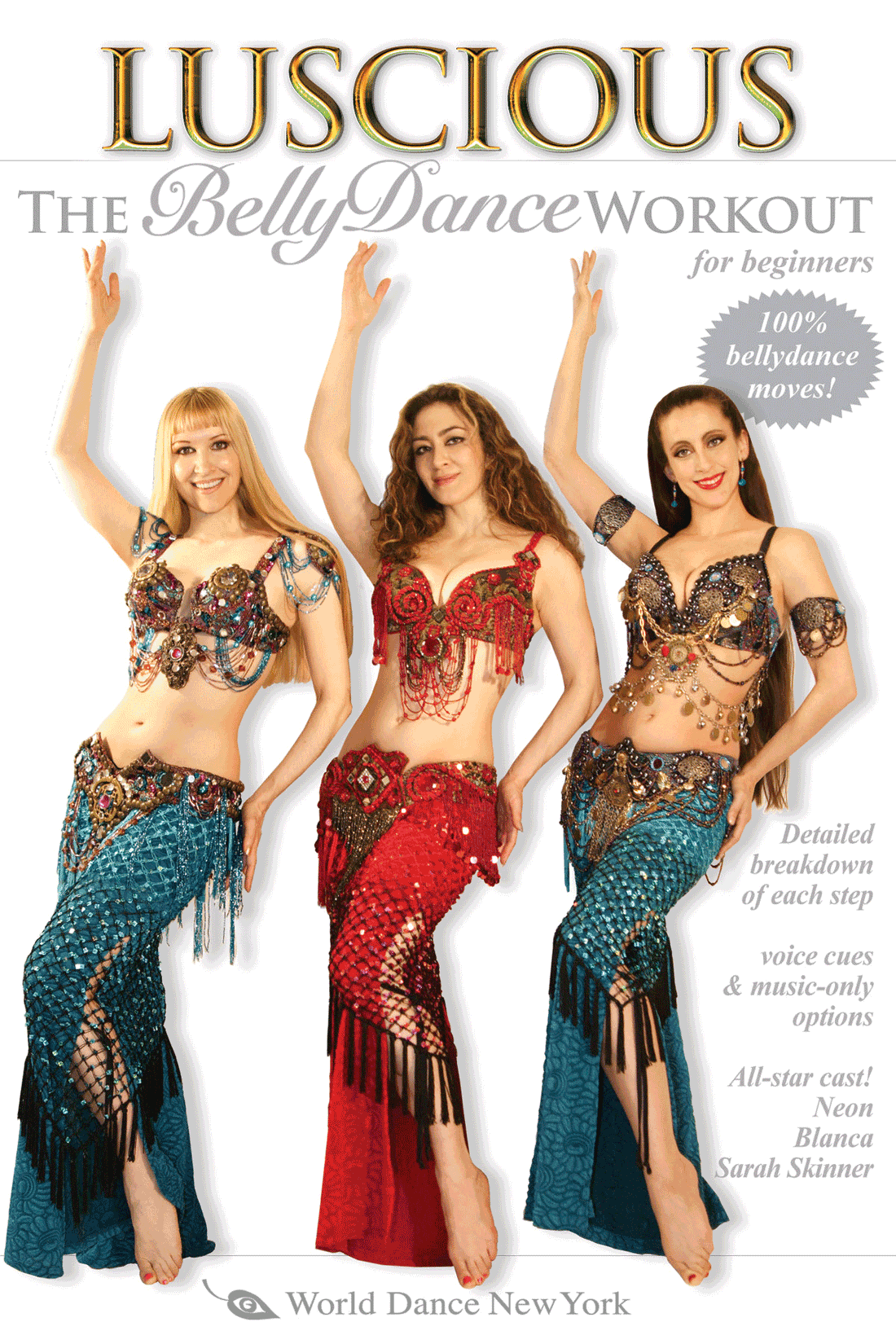 Luscious: The Belly Dance Workout for Beginners with Neon - INSTANT VIDEO / DVD - World Dance New York