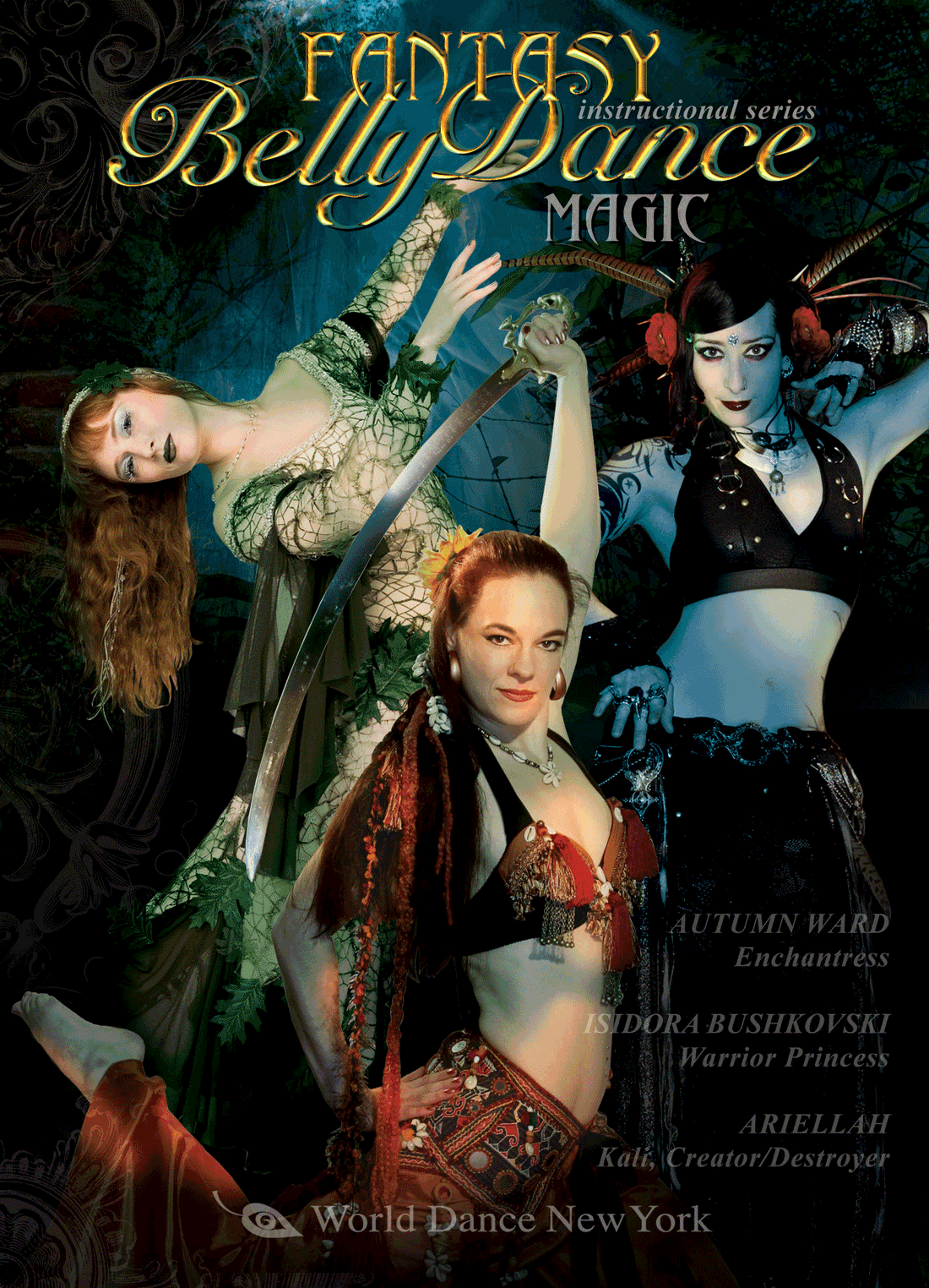 Fantasy Belly Dance: Magic - 3 Advanced Choreographies- INSTANT VIDEO / DVD - World Dance New York