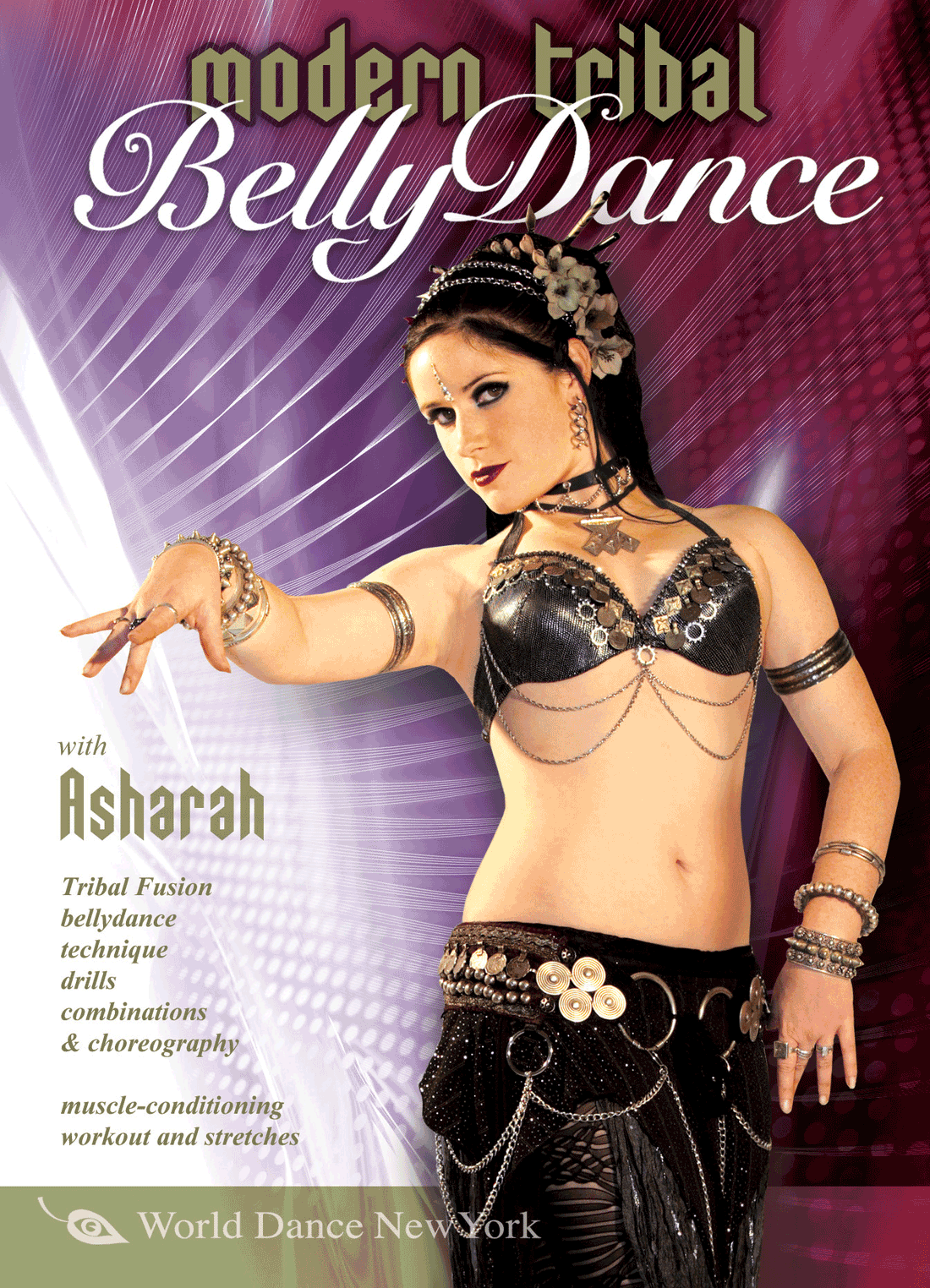 Modern Tribal Belly Dance with Asharah - Tribal Fusion - DVD / streaming video - World Dance New York