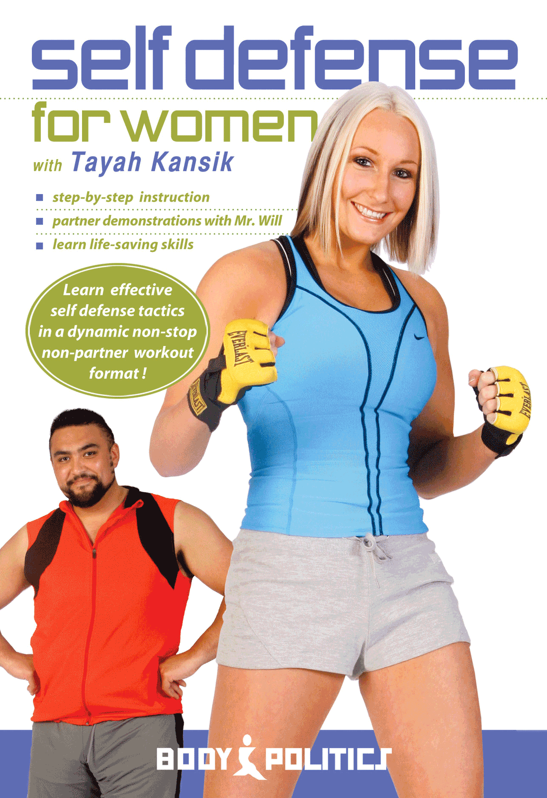 Self Defense for Women, with Tayah Kansik - Techniques & Workout  - INSTANT VIDEO / DVD - World Dance New York