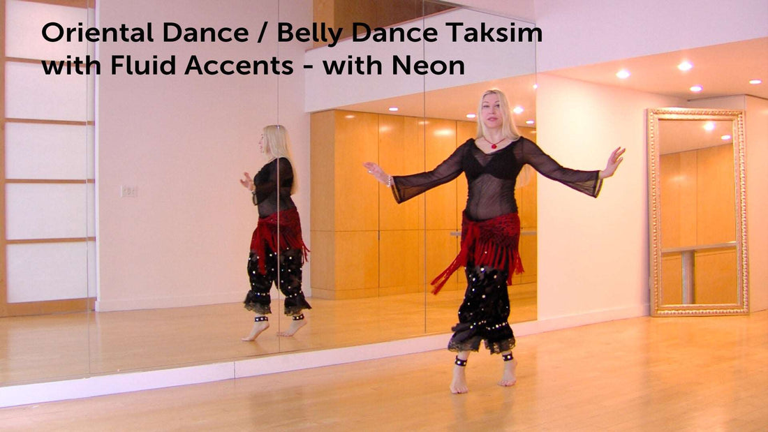 Oriental Dance / Belly Dance Taksim with Fluid Accents - with Neon - World Dance New York