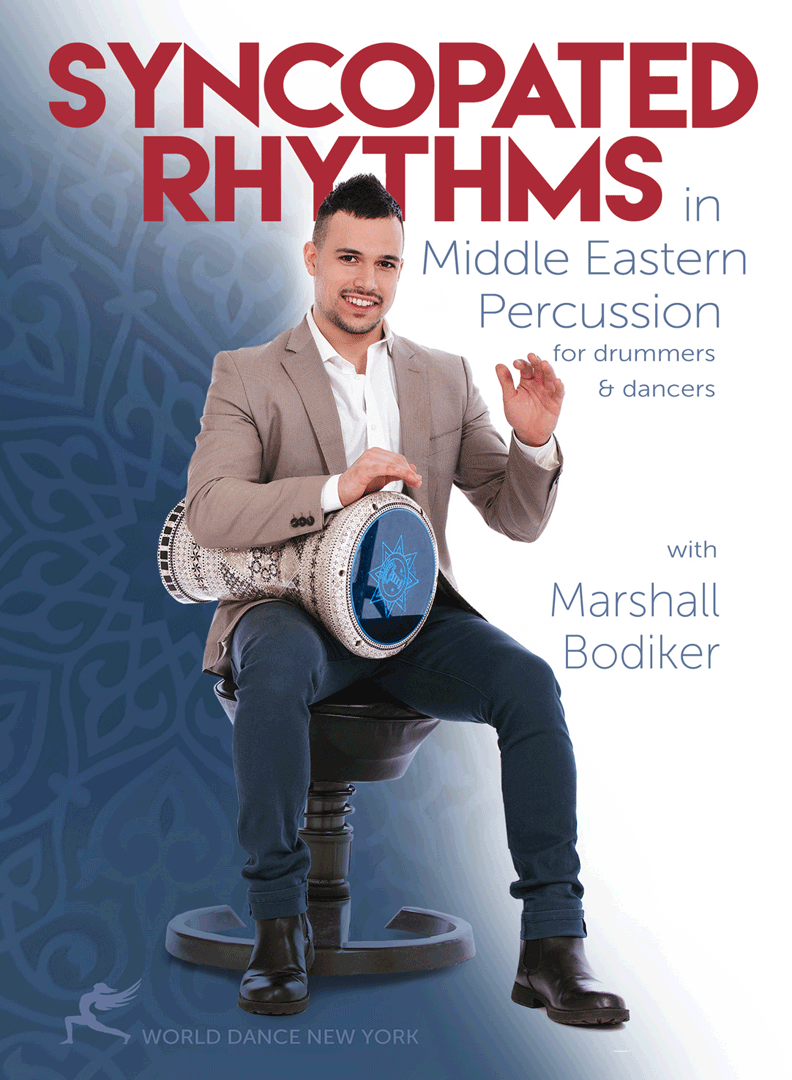 Syncopated Rhythms in Middle Eastern Percussion for Drummers and Dancers - INSTANT VIDEO / DVD - World Dance New York