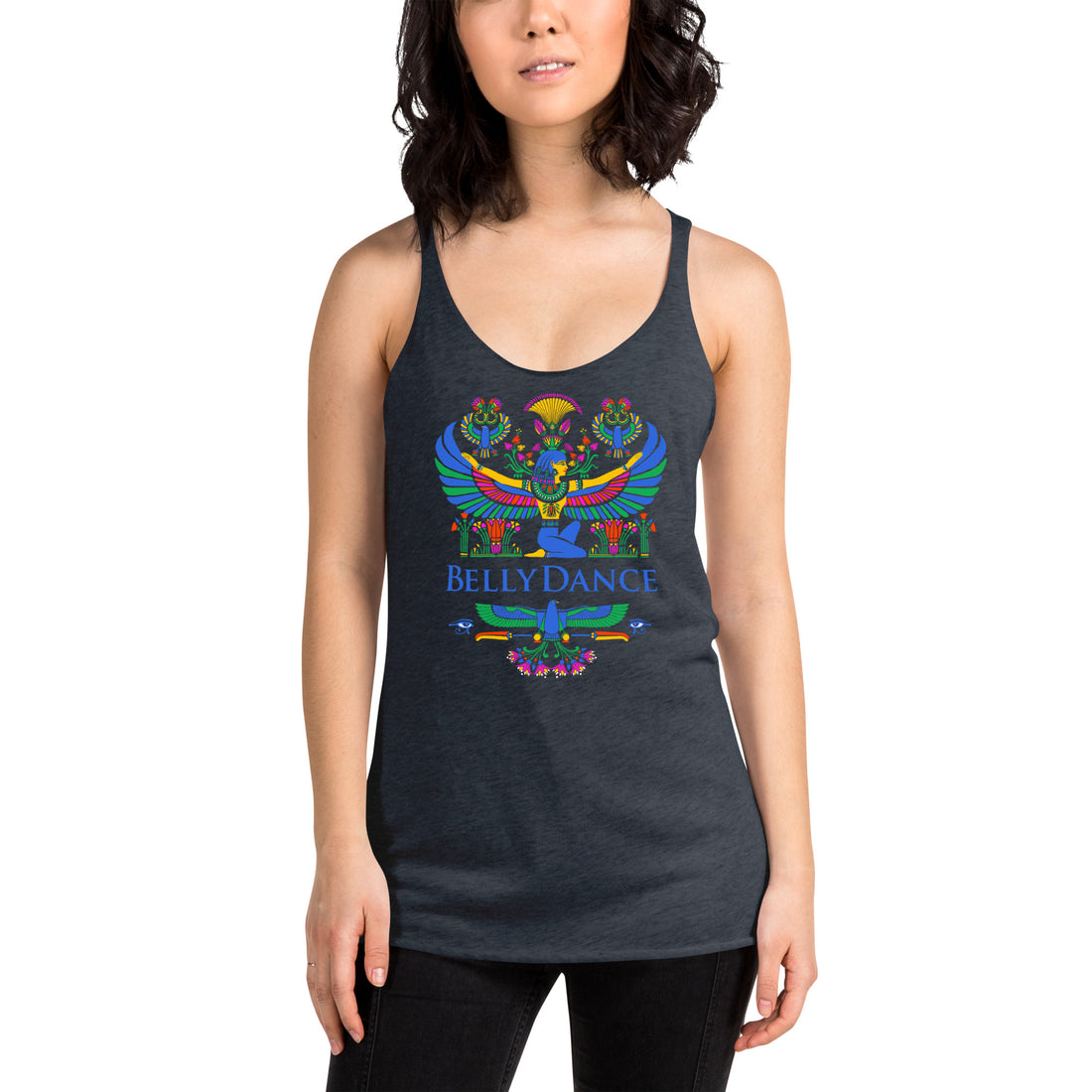Goddess Isis Ancient Egypt Belly Dance Tank Top  -  a gift for a dance lover, dancer, belly dancing