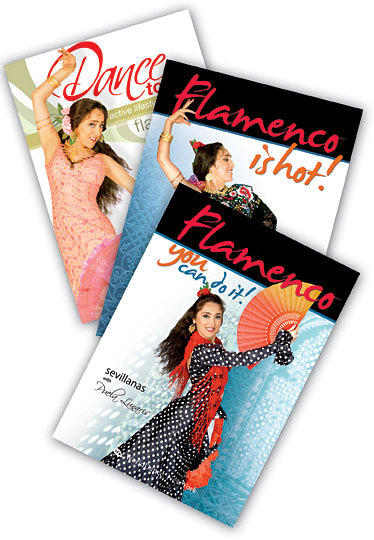 Flamenco Dance 3-DVD Set - 6 choreographies - World Dance New York