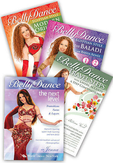 Advanced Belly Dance 4-DVD set - World Dance New York