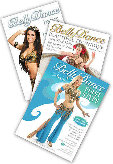 Absolute Beginner Belly Dance 3-DVD set - World Dance New York